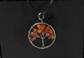 Carnelian Tree of Life Necklace