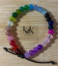 Rainbow Gradient Bracelet - Full Spectrum Adjustable Bracelet