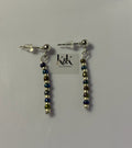 Multi-Colour Beaded Drop Earrings