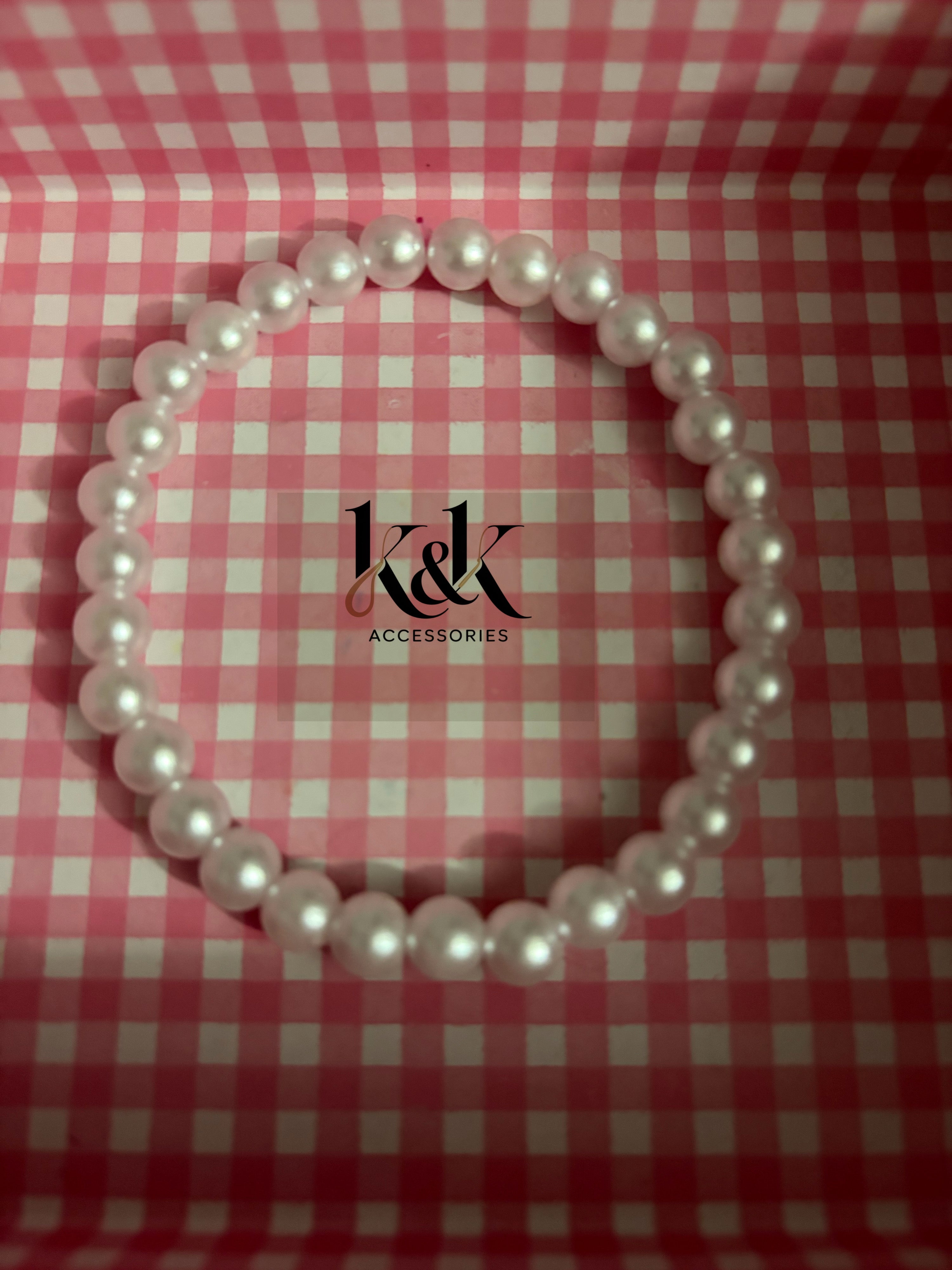 Classic Pearl Bracelet - Elegant White Beaded Jewellery