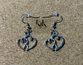 Double Heart Earrings