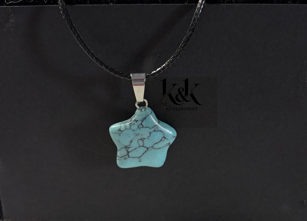 Turquoise Star Pendant Necklace
