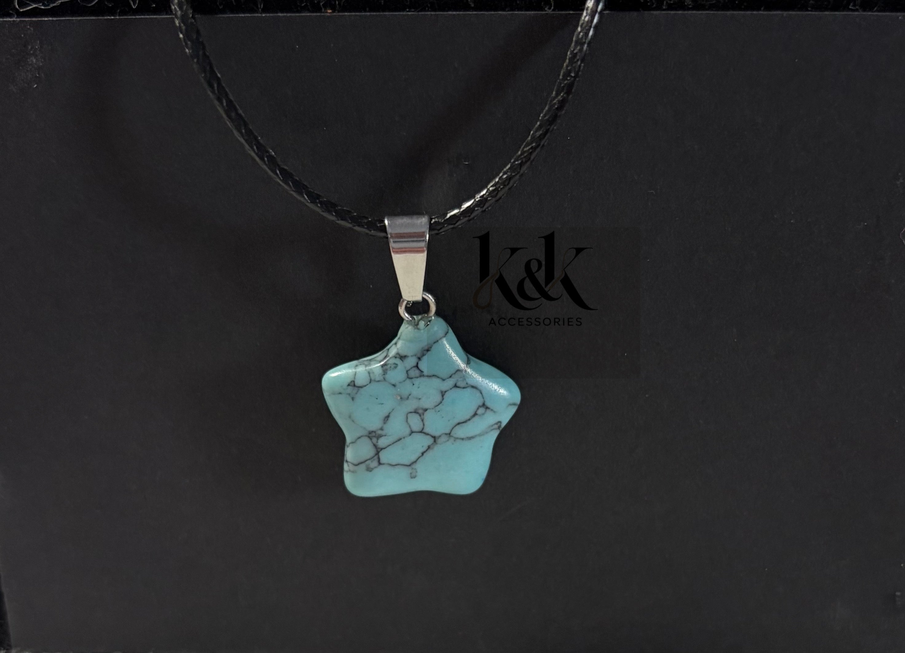 Turquoise Star Pendant Necklace